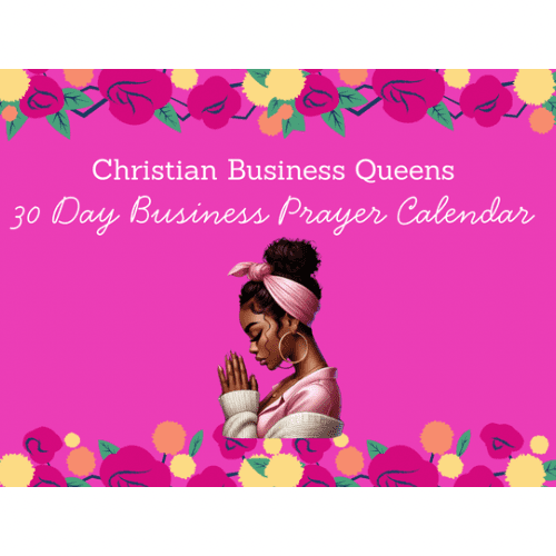 30-day business prayer calendar - 0